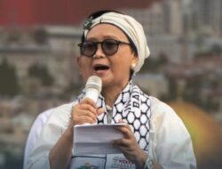 Hadir di Aksi Akbar Bela Palestina, Menlu Tegaskan Kembali Dukungan Indonesia untuk Palestina
