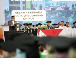 Bey Machmudin Dampingi Kunker Wapres RI di Bandung, Sampaikan Orasi Ialmiah di Uninus
