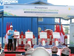 Produksi 199 Ton Per Tahun, PLN Resmikan 21 Unit Green Hydrogen Plant Terbanyak di Asia Tenggara