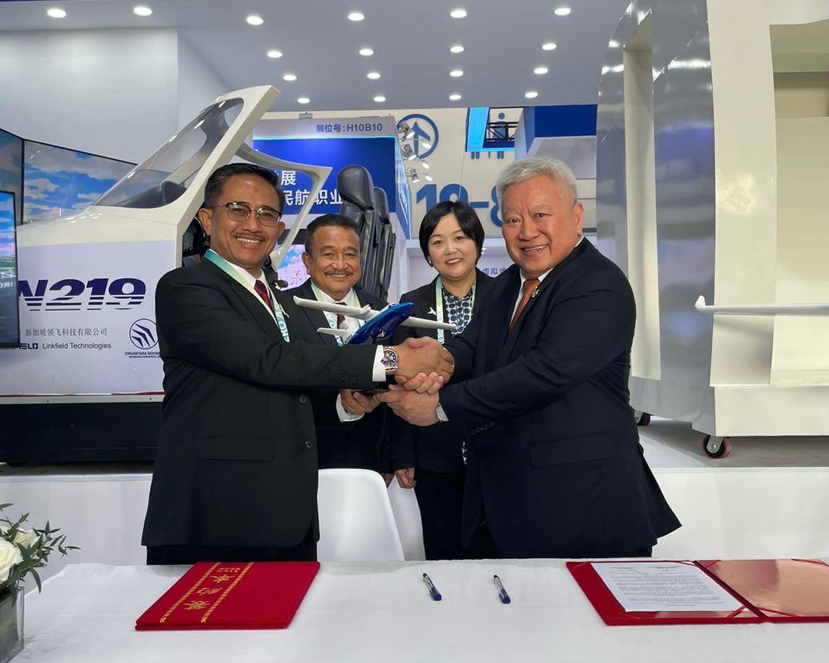 PTDI dan Linkfield Technologies Sepakati Kerja Sama Penjualan 25 Unit N219 di Cina di Perhelatan The Aero Asia 2023