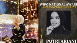 Putri Ariana Raih Penghargaan Khusus AMI Award 2023 dan WIPO