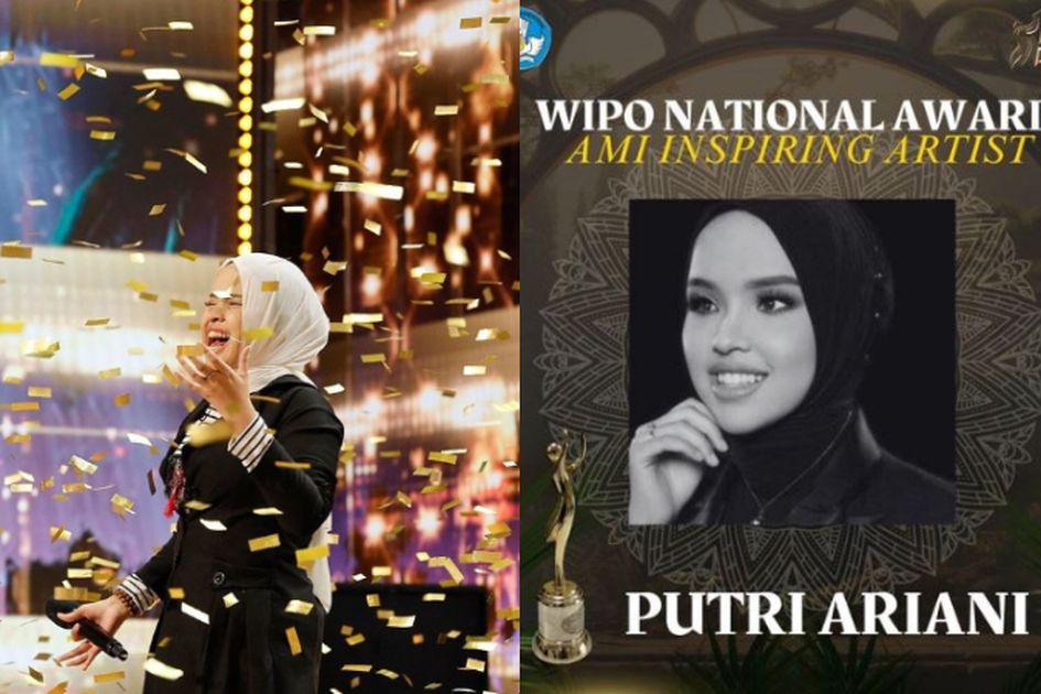 Putri Ariana Raih Penghargaan Khusus AMI Award 2023 dan WIPO