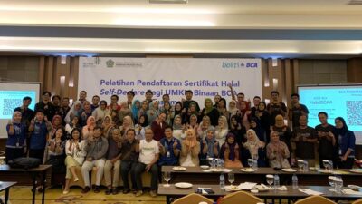 BCA Fasilitasi Sertifikasi Halal Gratis bagi 50 UMKM Tasikmalaya dari Target 1.000 UMKM di Indonesia