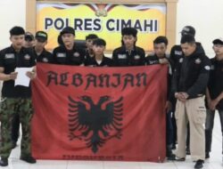 Datangi Mapolres Cimahi, Ketua dan Anggota Geng Motor Albanian Deklarasikan Bubar
