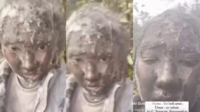 VIRAL, Video Wanita Pendaki Gunung Merapi Terjebak saat Erupsi hingga Tubuh Berlumur Abu Vulkanik