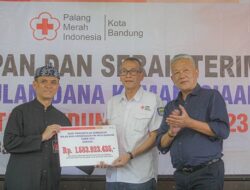 Hasil Bulan Dana PMI Kota Bandung Tembus Rp1,9 Miliar