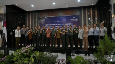 bank bjb dan TNI AD Gelar Seremonial Penyaluran Tunjangan Operasional Babinsa 