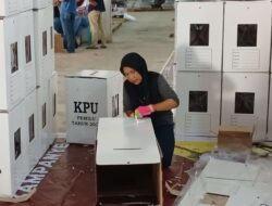 KPU Kota Bandung Terima Surat Suara untuk DPR dan DPRD Provinsi