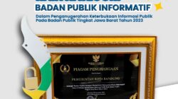 Kota Bandung Raih Predikat Kota Informatif. (Istimewa)
