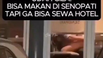 VIRAL, Setelah ‘Malang Gaya Bebas’ Kini Muncul Video ‘Sepoati’: Sepasang Kekasih Mesum Pangku-pangkuan di Restoran