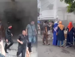 Diskar PB Ungkap Kebakaran di Basemen Pasar Baru Bandung Akibat Ledakan Panel Listrik