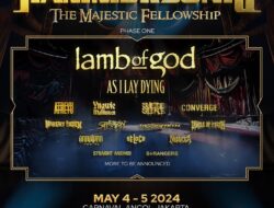 Hammersonic 2024 Umumkan Line Up Fase Pertama, Lamb of God Jadi Headliner