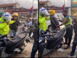 Viral, Kronologi Pemotor Ditangkap Polisi karena Ketahuan Bawa Senpi di Cileunyi Bandung