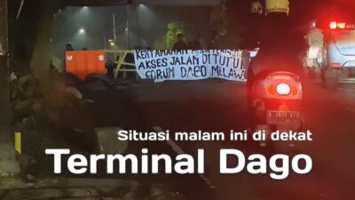 Usai Datangi Pengadilan Negeri Bandung, Warga Dago Elos Tutup Jalan