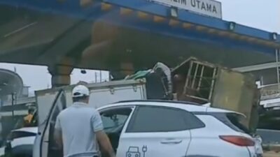 Update Kecelakaan Beruntun GT Halim Utama: Melibatkan 7 Mobil, Dua Orang Luka-Luka