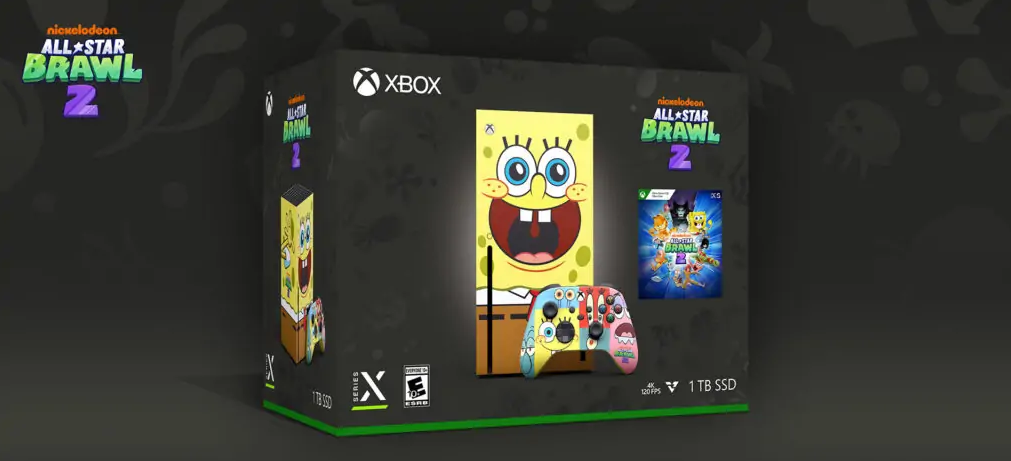 XBox Series X Spongebob