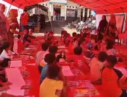 Siswa Terdampak Bencana Longsor di Cipongkor KBB Ikuti Sekolah Darurat di Tenda Pengungsian