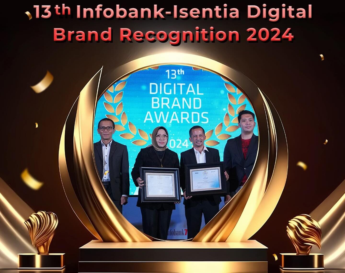 bjb syariah 13th Infobank-Isentia Digital Brand Recognation 2024