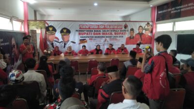Kader Banteng Daftar Balon Bupati, Bertekad Bawa Kejayaan PDIP di Pilkada KBB