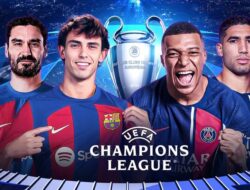 Leg Kedua Perempat Final Liga Champions: Link Streaming Barcelona VS PSG