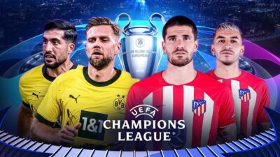 Link Streaming Borussia Dortmund VS Atletico Madrid Leg Kedua Perempat Final Liga Champions