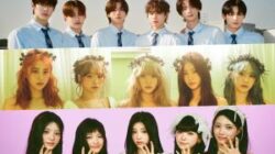 grup kpop rookie populer april 2024
