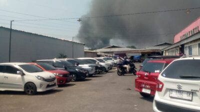 Kebakaran Pabrik di Panyileukan, Diduga Api Berasal dari Pembuangan Sampah dan Rongsok