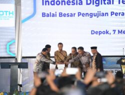 Laboratorium Terlengkap di Asia Tenggara, Bey Machmudin Dampingi Presiden Jokowi Resmikan Indonesia Digital Test House di Depok