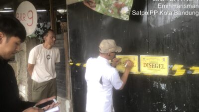 Satpol PP Kota Bandung Sita Obat-obatan Terlarang